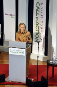 Secretary of State Hilary Clinton